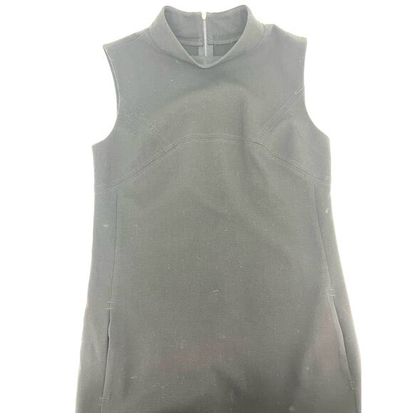 Rachel Roy Womens Mini Shift Dress, Black Pockets (M) - Picture 8 of 8